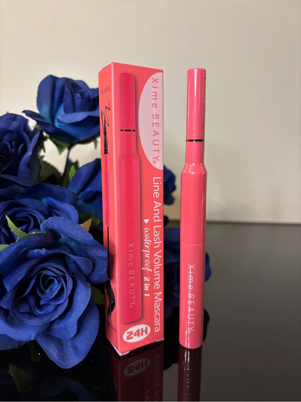 NWT Xime Beauty Line & Lash 2-in-1 Volume Mascara and Liner - Black